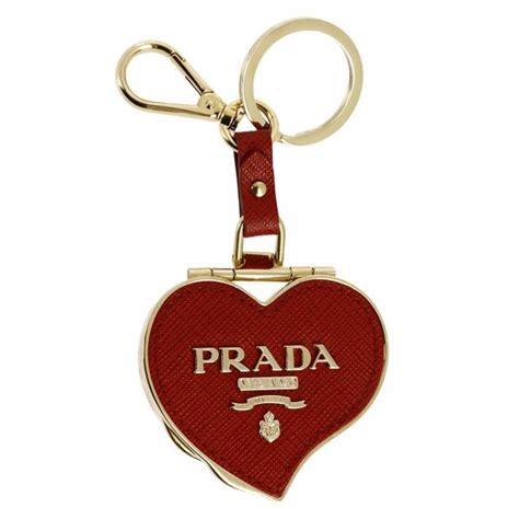 portachiavi con laccio prada cuore|Portachiavi da donna PRADA .